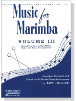 Music for Marimba – Volume III Music for Marimba – Volume III