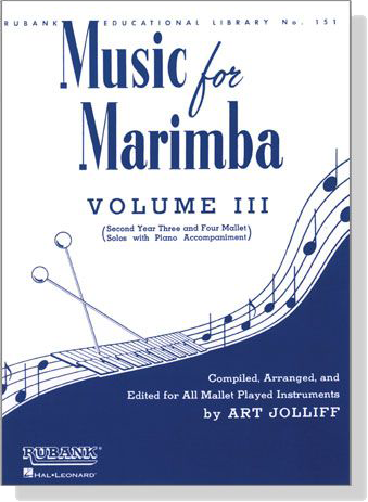 Music for Marimba – Volume III