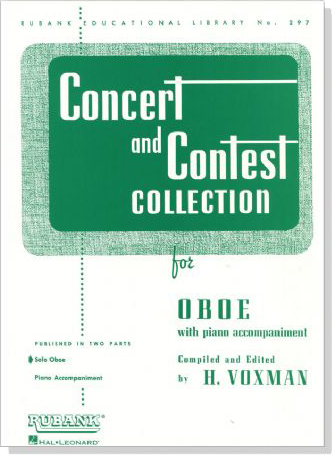 【Concert and Contest Collection】for Oboe Solo Part