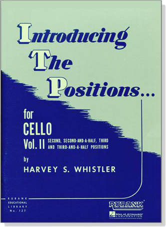 Introducing the【Positions】for Cello , Vol. II