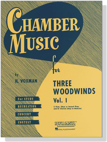 Chamber Music for Three Woodwinds, Vol. 1