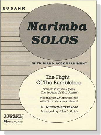 【The Flight of The Bumble Bee】Marimba Solos with Piano Accompaniment 【The Flight of The Bumble Bee】Marimba Solos with Piano Accompaniment