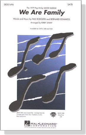 【We Are Family】SATB 【We Are Family】SATB