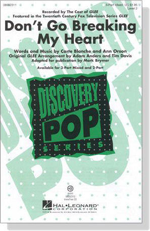 【Don't Go Breaking My Heart】3-Part Mixed 【Don't Go Breaking My Heart】3-Part Mixed