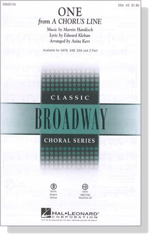 One (from A Chorus Line)SSA One (from A Chorus Line)SSA