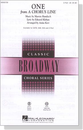 One(from A Chorus Line) 2-Part One(from A Chorus Line) 2-Part