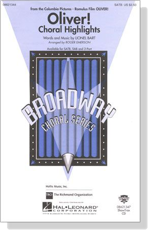 Oliver ! (Choral Highlights) SATB Oliver ! (Choral Highlights) SATB