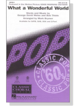 【What a Wonderful World】SATB