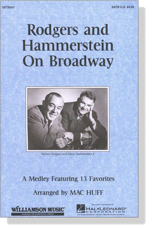 【Rodgers and Hammerstein on Broadway】SATB