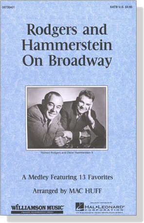 【Rodgers and Hammerstein on Broadway】SATB 【Rodgers and Hammerstein on Broadway】SATB