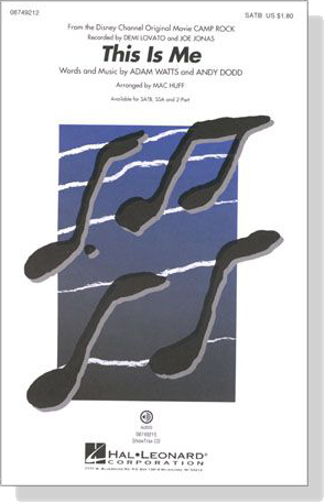 【This Is Me】SATB 【This Is Me】SATB