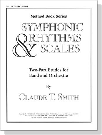 Mallet Percussion【Symphonic Rhythms & Scales】Two-Part Etudes for Band and Orchestra