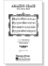 【Amazing Grace－Early American Melody】For Mixed Voices (SATB)