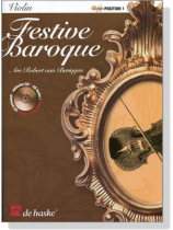 Festive Baroque【CD+樂譜】for Violin , Position 1