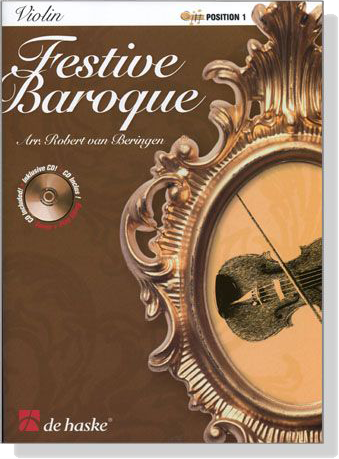 Festive Baroque【CD+樂譜】for Violin , Position 1