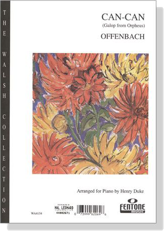 Offenbach【Can-Can , Galop from Orpheus】for Piano