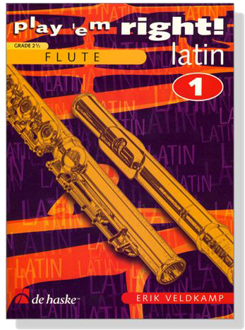 Play 'Em Right ! Latin【1】for Flute , Grade 2  1/2