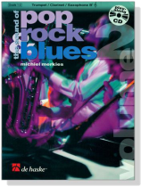the sound of Pop rock blues【CD+樂譜】for Trumpet / Clarinet / Saxophone B♭, Grade 1-2