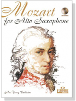 Mozart for Alto Saxophone【CD+樂譜】 Mozart for Alto Saxophone【CD+樂譜】