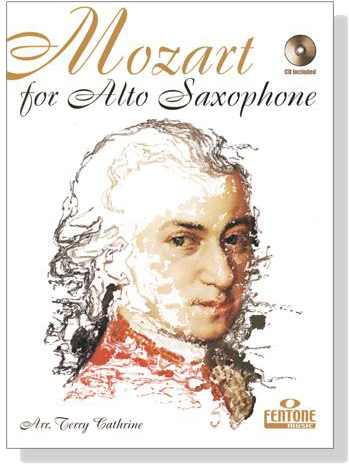 Mozart for Alto Saxophone【CD+樂譜】