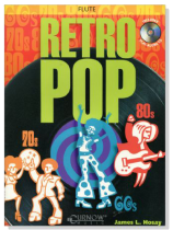 Retro Pop 60s, 70s , 80s【CD+樂譜】for Flute
