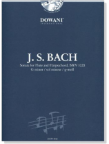 J. S. Bach Sonata【CD+樂譜】for Flute and Harpsichord , G Minor, BWV 1020 J. S. Bach Sonata【CD+樂譜】for Flute and Harpsichord , G Minor, BWV 1020