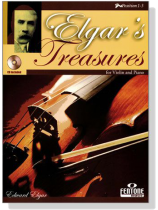 Elgar's Treasures for Violin and Piano【CD+樂譜】Position 1-3 Elgar's Treasures for Violin and Piano【CD+樂譜】Position 1-3
