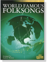 World Famous Folksongs【CD+樂譜】for Violin