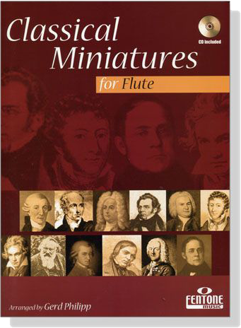 Classical Miniatures【CD+樂譜】for Flute
