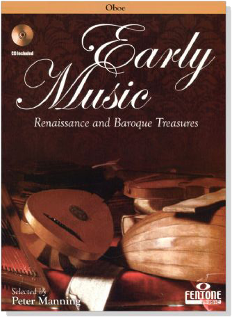 Renaissance & Baroque Treasures for Oboe【CD+樂譜】