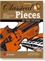 Classical Pieces【CD+樂譜】for Violin and Piano, Position 1