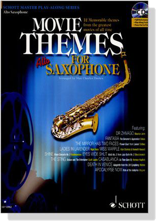 Movie Themes【CD+樂譜】for Alto Saxophone