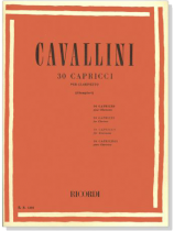 Cavallini【30 Capricci】Per Clarinetto Cavallini【30 Capricci】Per Clarinetto