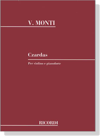 V.Monti【Czardas】Per Violino e Pianoforte