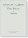 Bohuslav Martinů【First Sonata】for Flute and Piano Bohuslav Martinů【First Sonata】for Flute and Piano