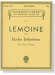 Lemoine【Etudes Enfantines , Op. 37 】for The Piano
