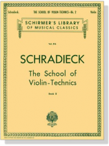 Schradieck【The School of Violin - Technics】Book Ⅱ