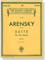 Arensky【Suite Op. 15】for Two Pianos Arensky【Suite Op. 15】for Two Pianos