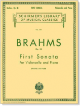 Brahms【First Sonata in E Minor Op.38】for Violoncello and Piano Brahms【First Sonata in E Minor Op.38】for Violoncello and Piano