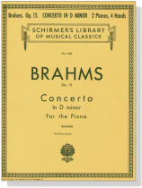 Brahms【Concerto in D Minor , Op. 15】Two Pianos Brahms【Concerto in D Minor , Op. 15】Two Pianos