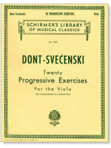 Dont - Svecenski【 20 Progressive Exercises】 for the Viola Dont - Svecenski【 20 Progressive Exercises】 for the Viola