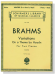 Brahms【Variations On A Theme By Haydn, Op. 56b】for Two Pianos