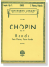 Chopin【Rondo, Op. 73】Two Pianos , Four Hands (Hughes)