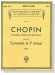 Chopin【Complete Works for The Piano Book ⅩⅤ】Concerto in F Minor , Op. 21  (Mikuli)