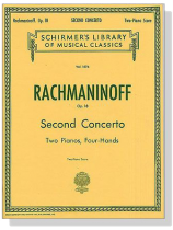 Rachmaninoff【Second Concerto , Op. 18】Two Pianos, Four-Hands Rachmaninoff【Second Concerto , Op. 18】Two Pianos, Four-Hands