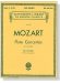 Mozart【Flute Concertos No. 1 in G, K. 313、No. 2 in D , K. 314】for the Flute with Piano Accompaniment