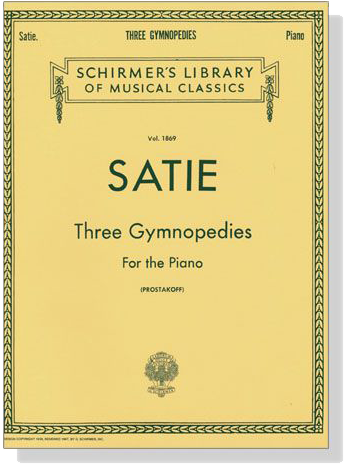 Satie【Three Gymnopedies】for The Piano