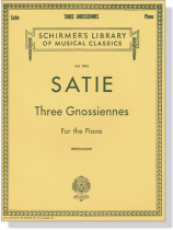 Satie【Three Gnossiennes】for The Piano