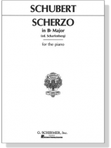 Schubert【Scherzo in B♭ Major (ed.Scharfenberg)】for The Piano