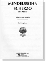 Mendelssohn【Scherzo in E Minor】for The Piano Mendelssohn【Scherzo in E Minor】for The Piano